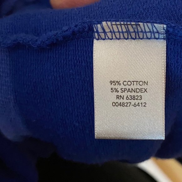 CJ Banks Zippered front jacket. Cobalt Blue - Picture 4 of 7